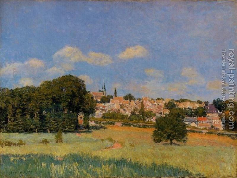 Alfred Sisley : View of Marly-le-Roi